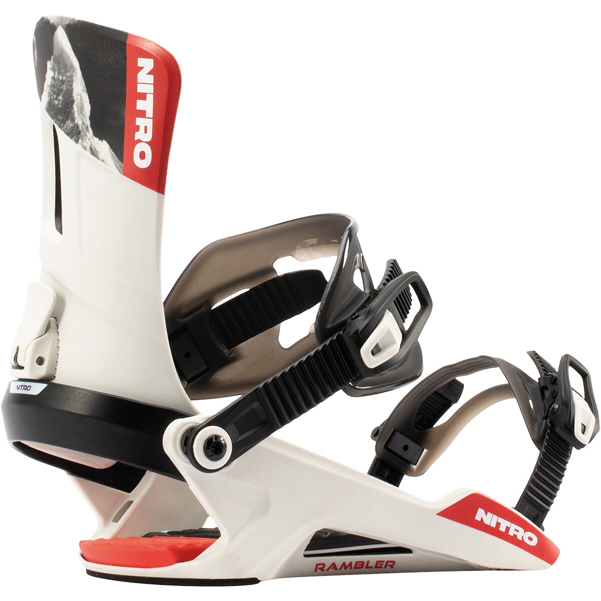 Image of Nitro Rambler Snowboard Binding - 2027 Raw, M