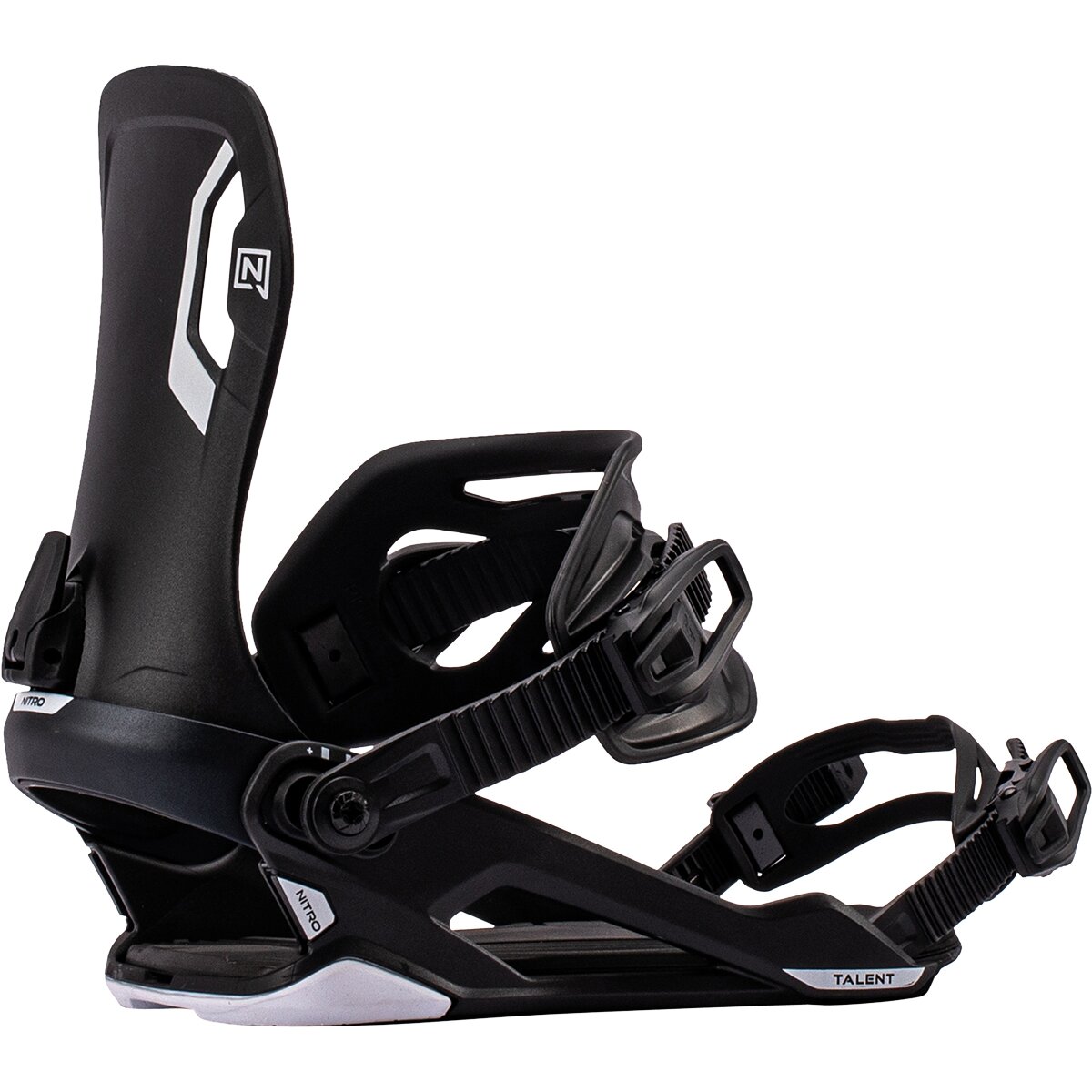Image of Nitro Talent Snowboard Binding - 2027 Ultra Black, S
