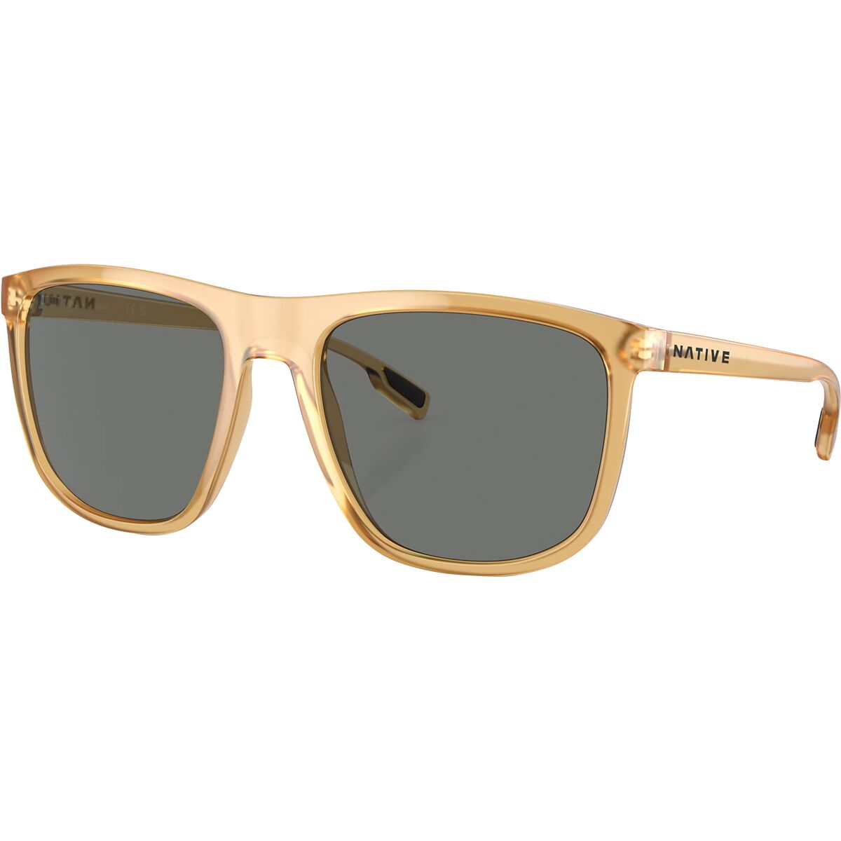 Native Eyewear Native Eyewear Mesa Polarized Sunglasses Topaz Crystal/Grey Polarized, One Size