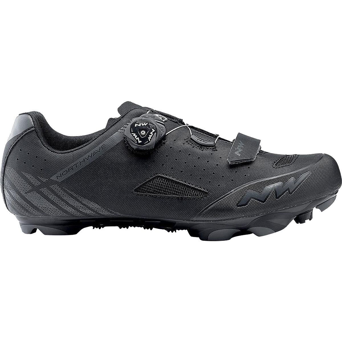 Northwave Genetix Plus 2 Mountain Bike Shoe - Men's Black/Anthra, 37.0