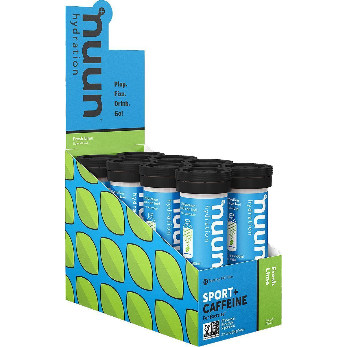 Image of Nuun Sport - 8-Pack Fresh Lime + Caffeine, One Size