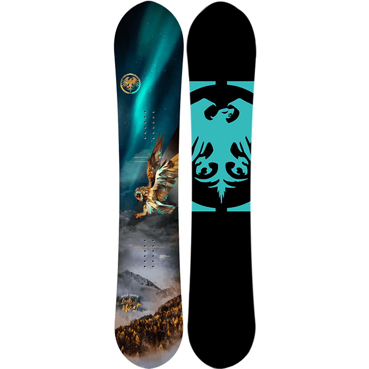 Never Summer Lady West Fusion Snowboard - 2022 - Women's