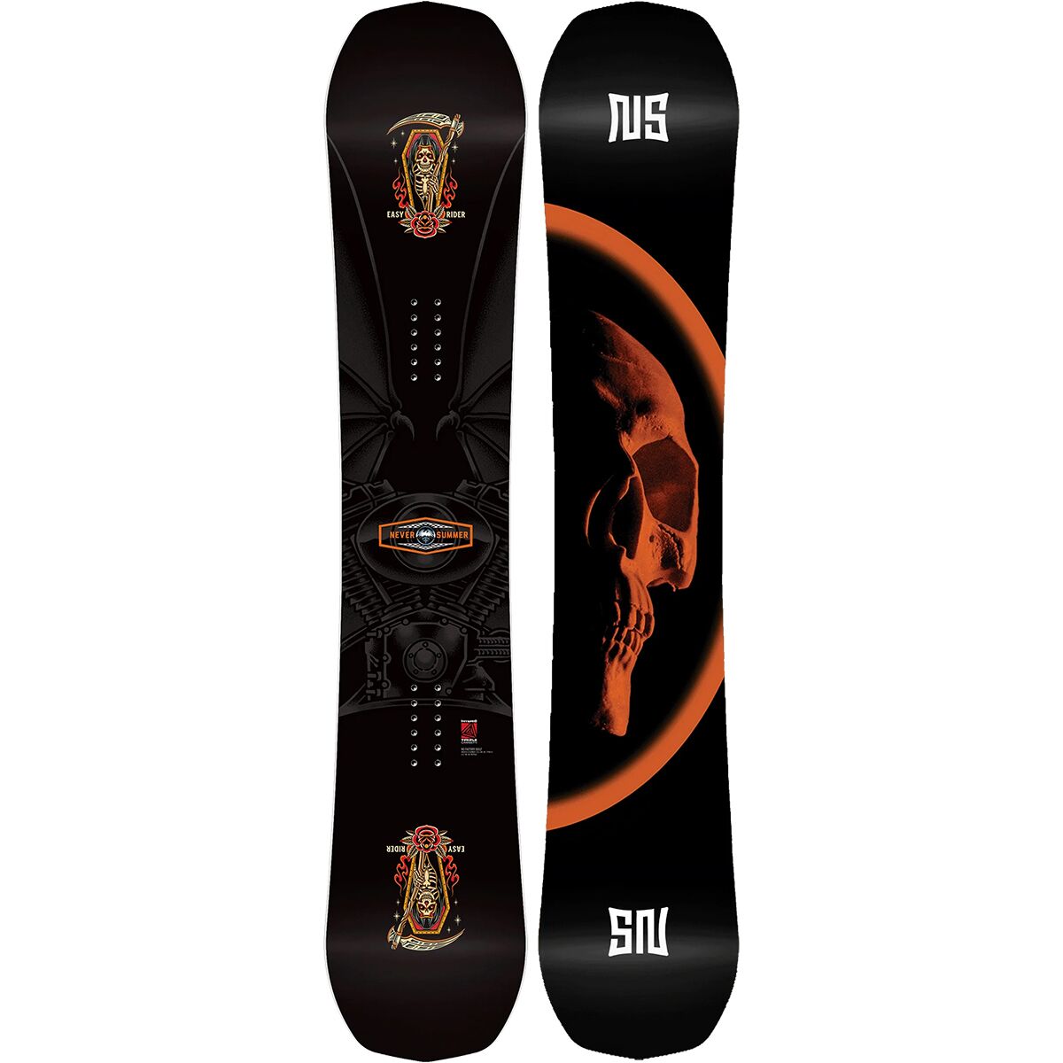 Image of Never Summer Easy Rider Snowboard - 2026 One Color, 154cm