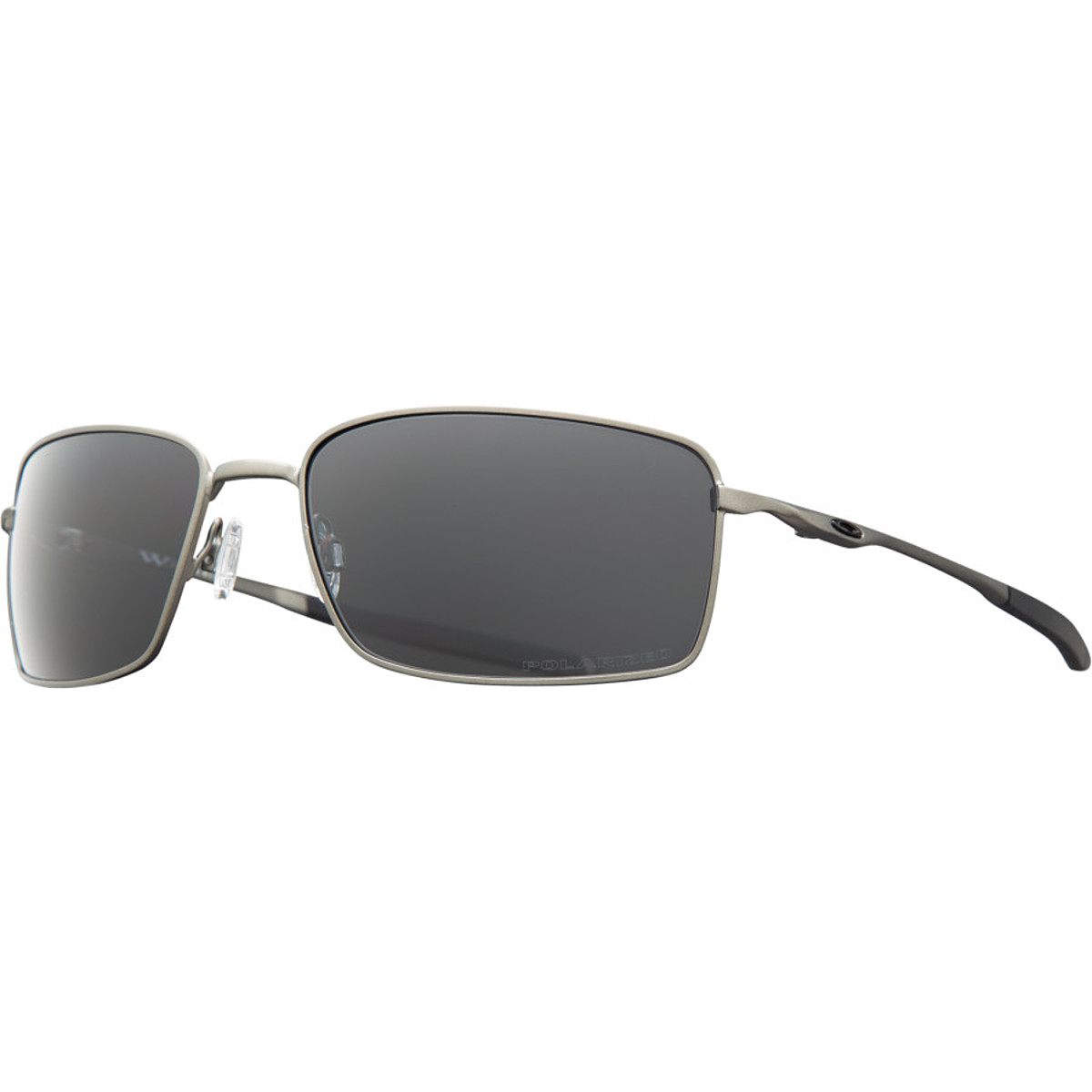 Oakley Oakley Square Wire Polarized Sunglasses - Men's Carbon/Grey Polar, One Size