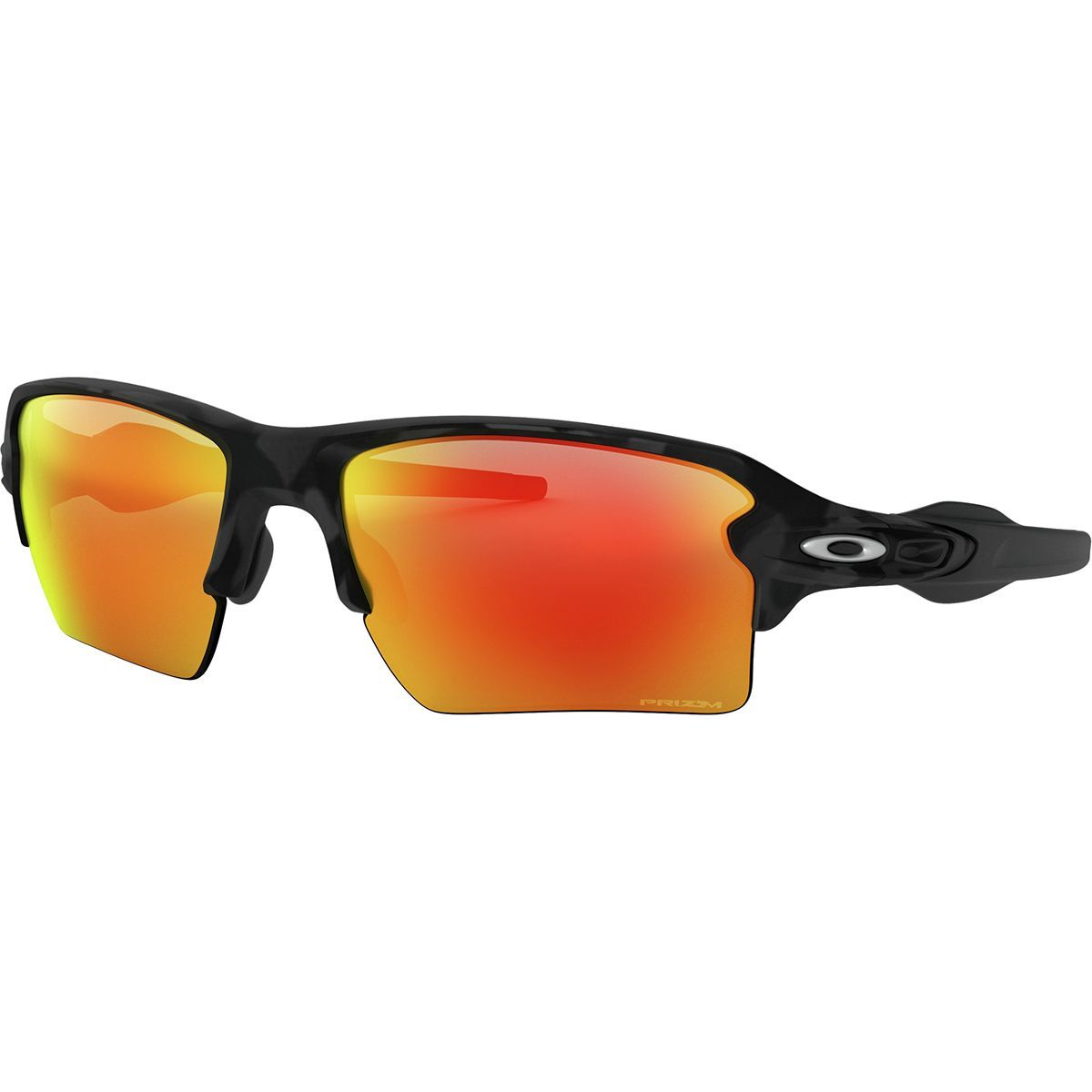 Image of Oakley Flak 2.0 XL Prizm Sunglasses Black Camo/Prizm Ruby, One Size