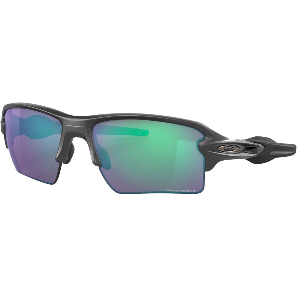 Image of Oakley Flak 2.0 XL Prizm Sunglasses Steel/Prizm Road Jade, One Size