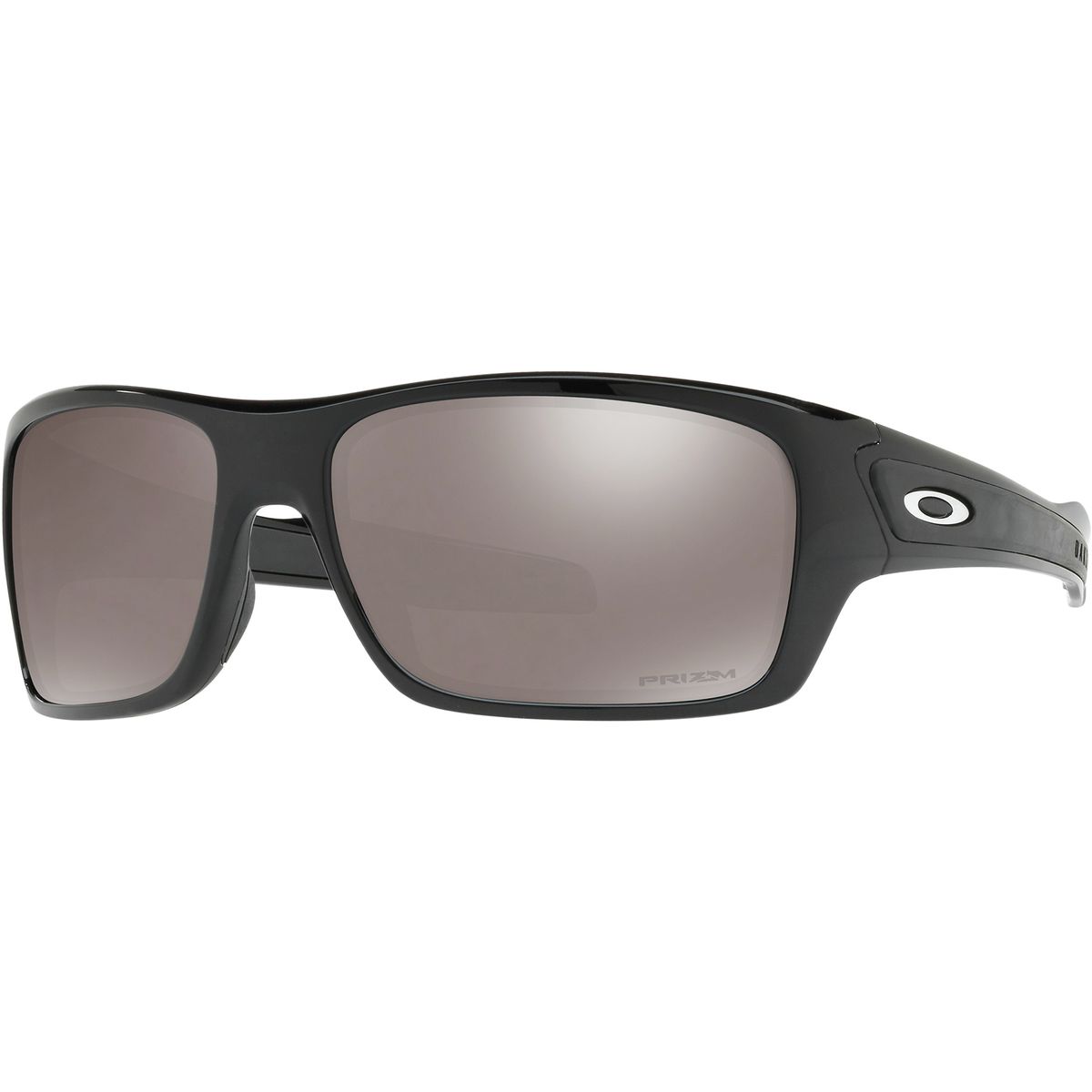 Image of Oakley Turbine Prizm Polarized Sunglasses Polished Black - Prizm Black, One Size