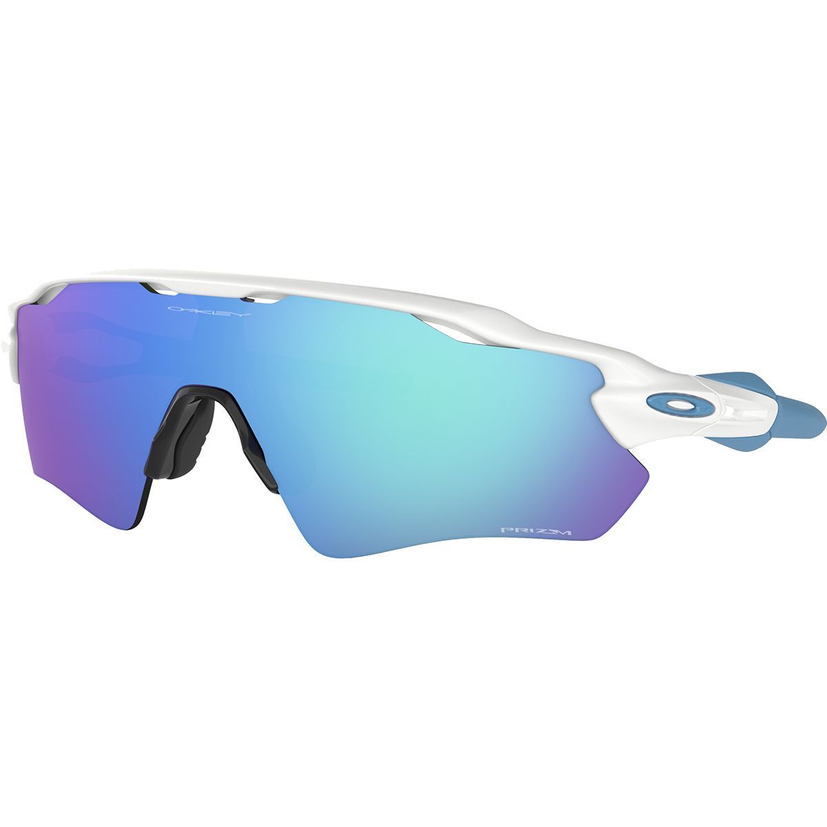Image of Oakley Radar EV Path Prizm Sunglasses Pol White/PRIZM Sapphire, One Size
