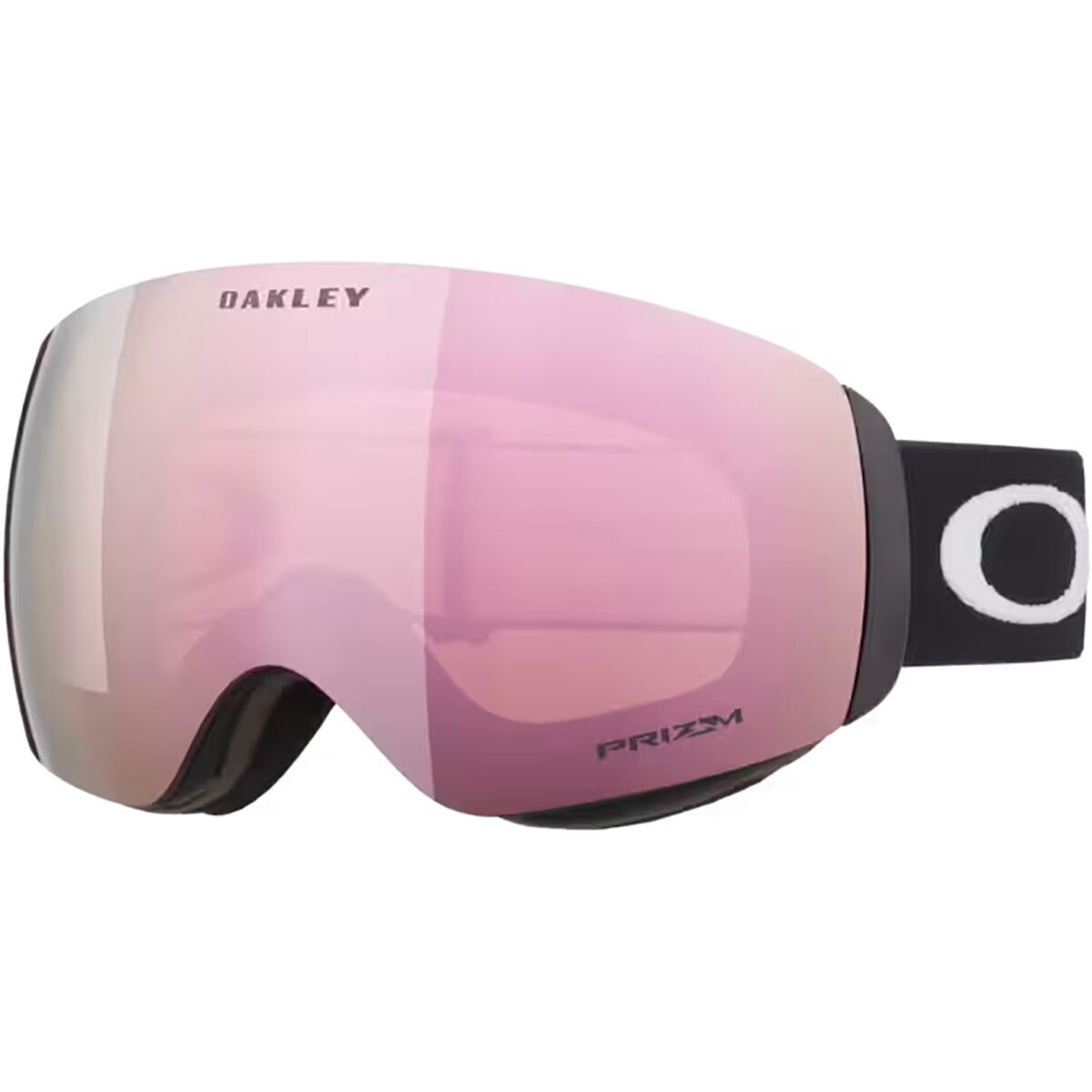 Image of Oakley Flight Deck M Prizm Goggles Black/Prizm Rose Gold/Prizm Clear, One Size