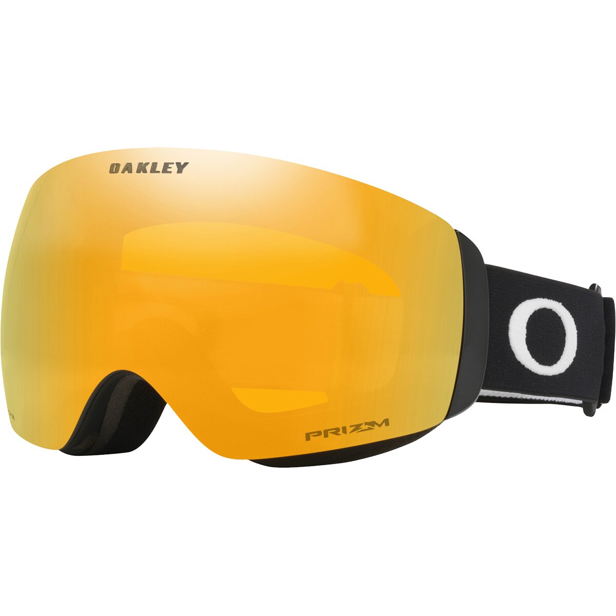 Image of Oakley Flight Deck M Prizm Goggles Matte Black/Prizm 24K Iridium, One Size