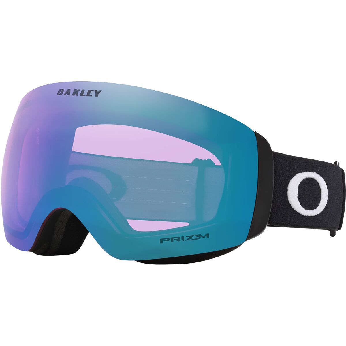 Image of Oakley Flight Deck M Prizm Goggles Matte Black/Prizm Iced Irid, One Size