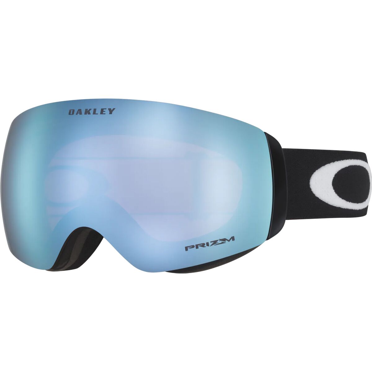 Image of Oakley Flight Deck M Prizm Goggles Matte Black/Prizm Sapphire Irid, One Size