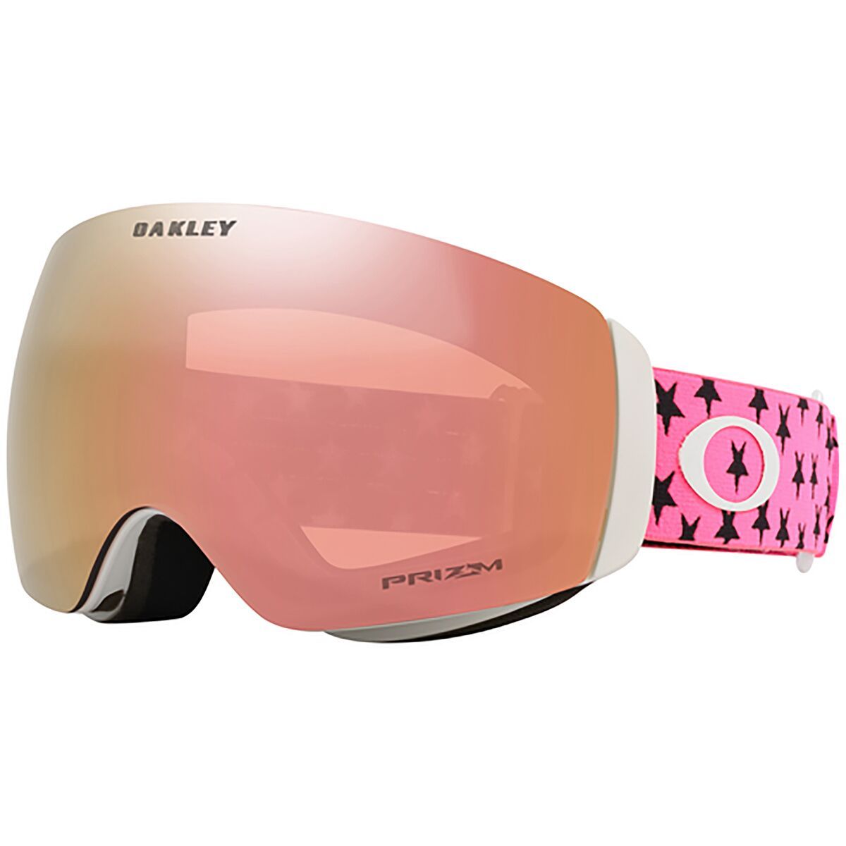 Image of Oakley Flight Deck M Prizm Goggles Pink Stars/Prizm Rosegold, One Size