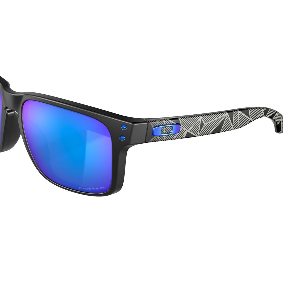  Oakley Holbrook Sunglasses (Matte Black Prizmatic Frame, Prizm  Sapphire Polarized Lens) with Country Flag Microbag, Casual : Clothing,  Shoes & Jewelry