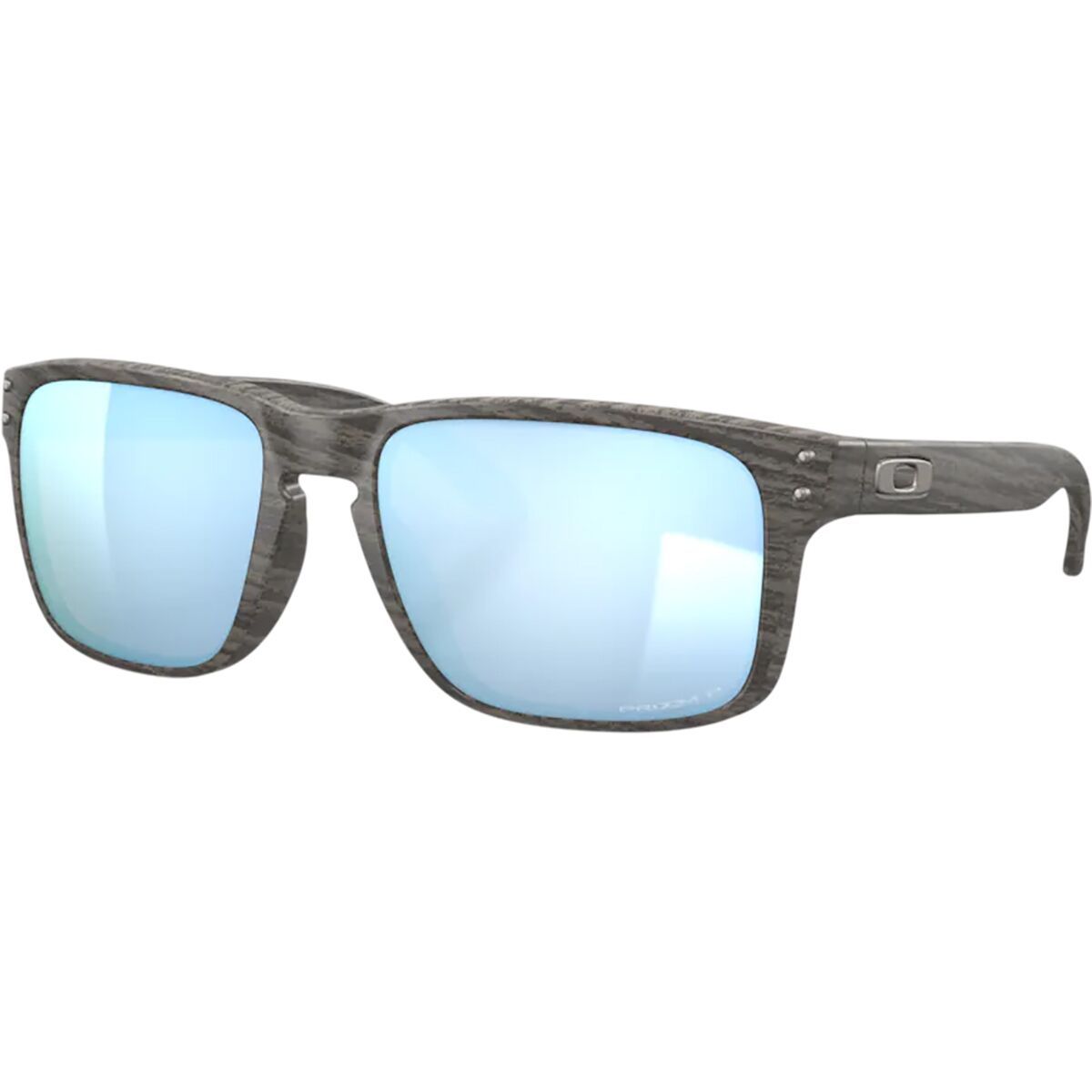 Image of Oakley Holbrook Prizm Polarized Sunglasses Woodgrain/PRIZM Deep H2O Polarized, One Size