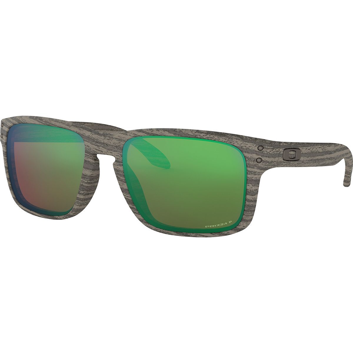 Image of Oakley Holbrook Prizm Polarized Sunglasses Woodgrain/PRIZM Shlw H2O Polarized, One Size