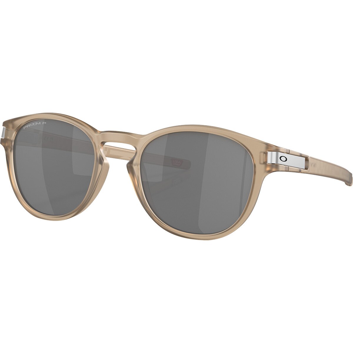 Image of Oakley Latch Prizm Polarized Sunglasses Matte Sepia Introspect, One Size