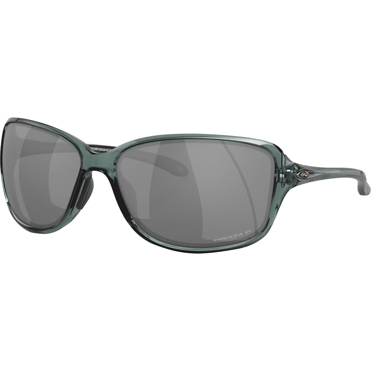 Image of Oakley Cohort Polarized Sunglasses - Women's Crystal Black w/Prizm Black Plr, One Size