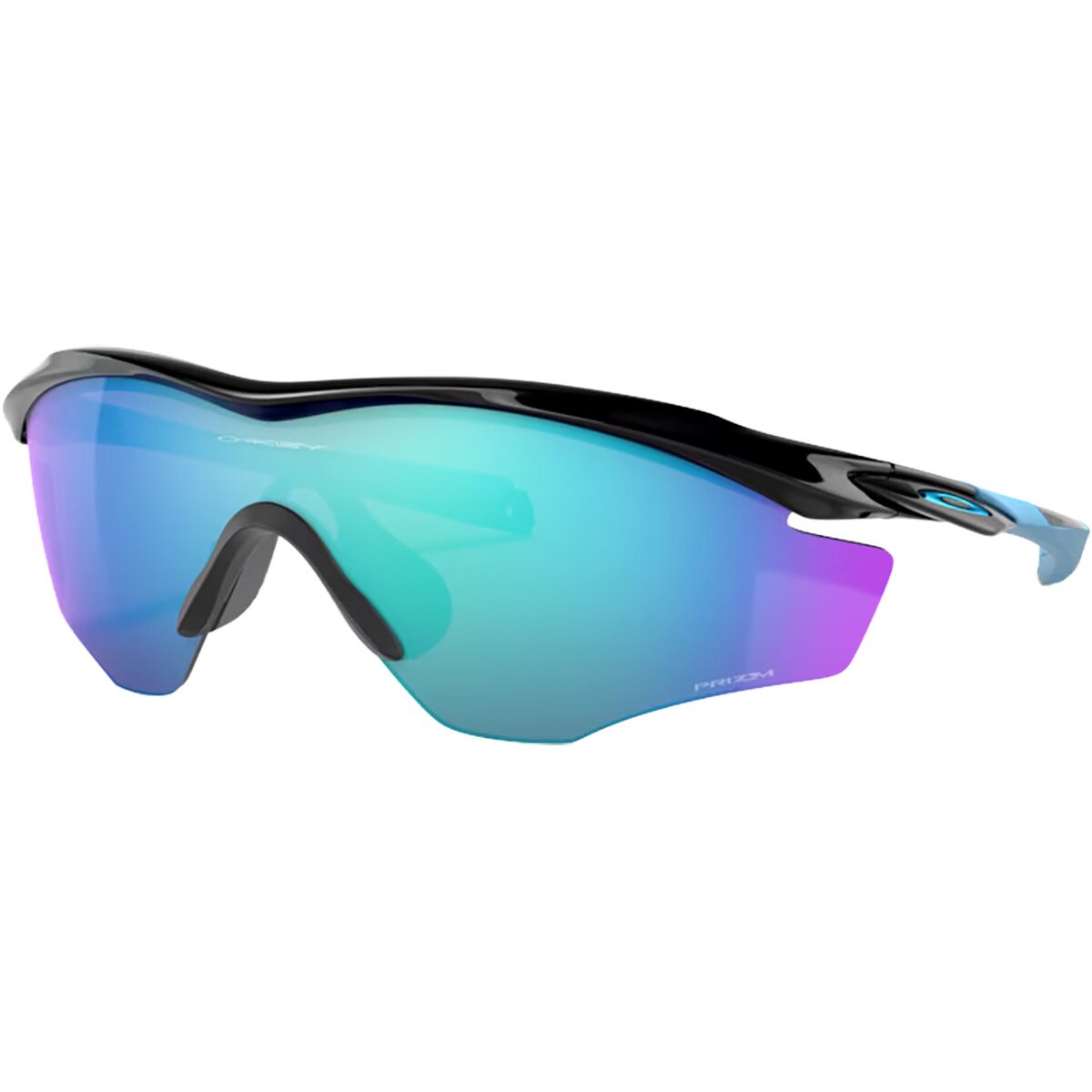 Oakley Oakley M2 Frame XL Prizm Sunglasses Pol Black W/ PRIZM Sapphire, One Size