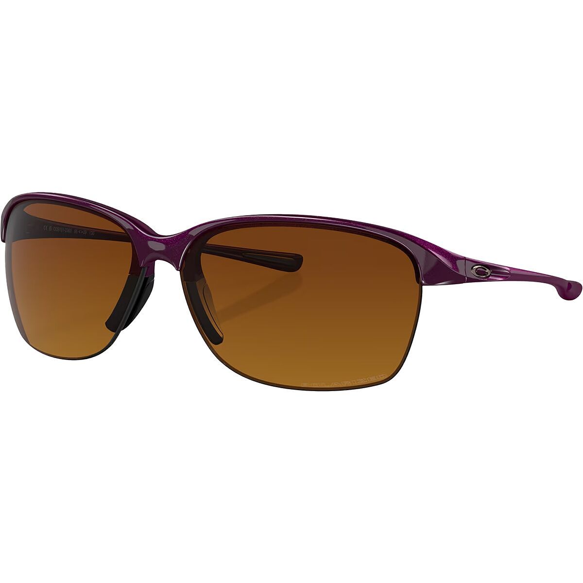 Image of Oakley Unstoppable Polarized Sunglasses - Women's Raspberry Spritzer/Brown Gradient Polar, One Size