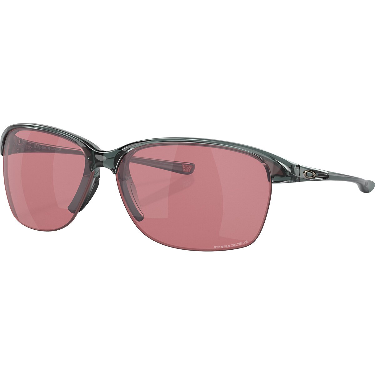 Image of Oakley Unstoppable Prizm Sunglasses - Women's Crystal Black/Prizm Dark Golf, One Size