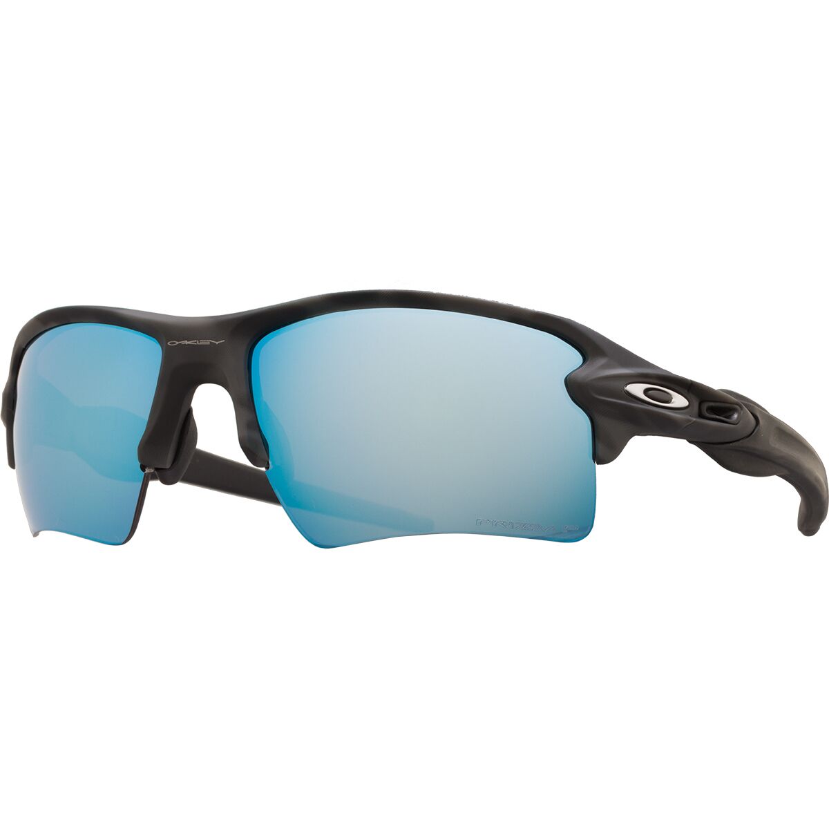 Oakley Flak 2.0 XL Prizm Polarized Sunglasses Matte Black Camo W/ PRIZM Dp H2O Plr, One Size
