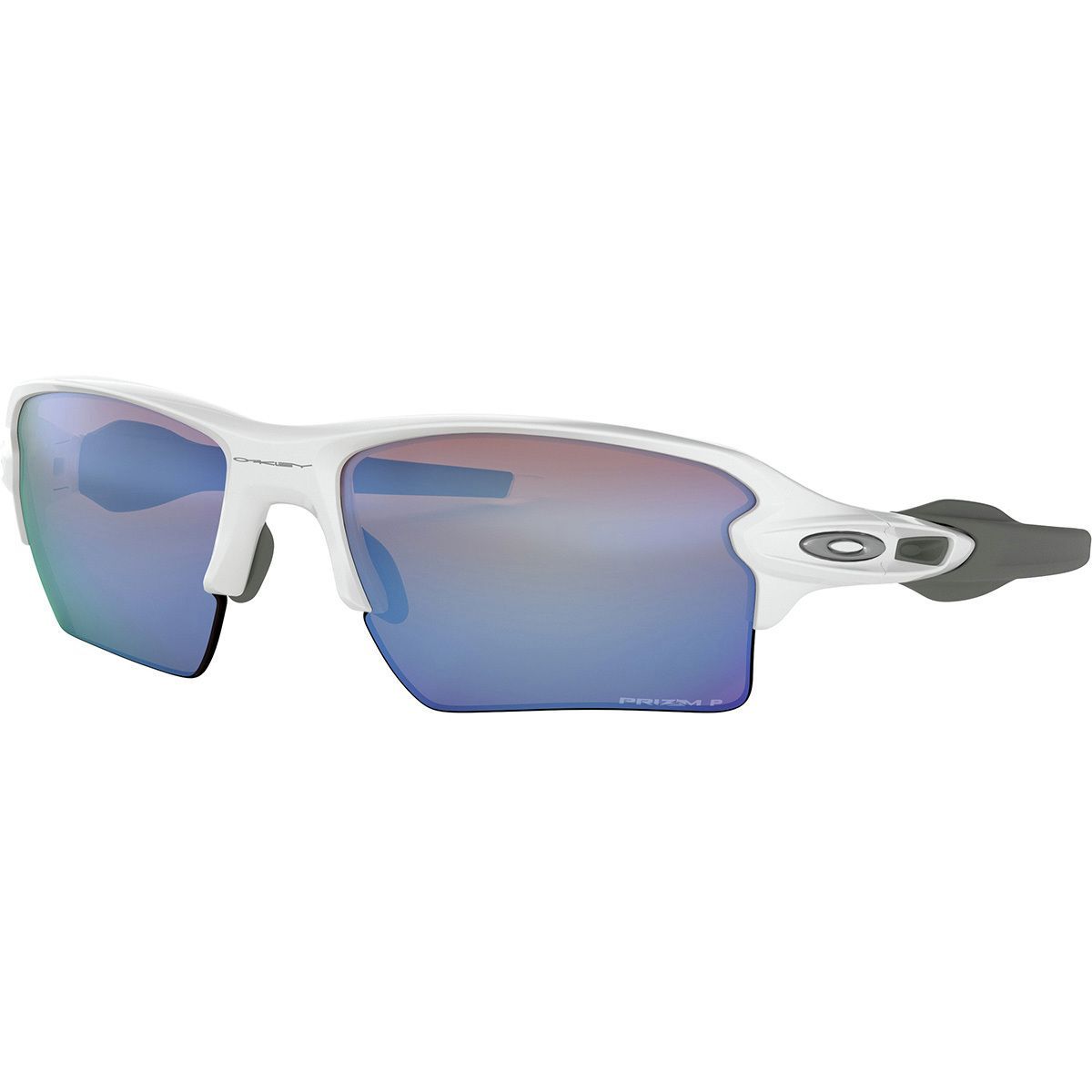 Image of Oakley Flak 2.0 XL Prizm Polarized Sunglasses Polished White, One Size