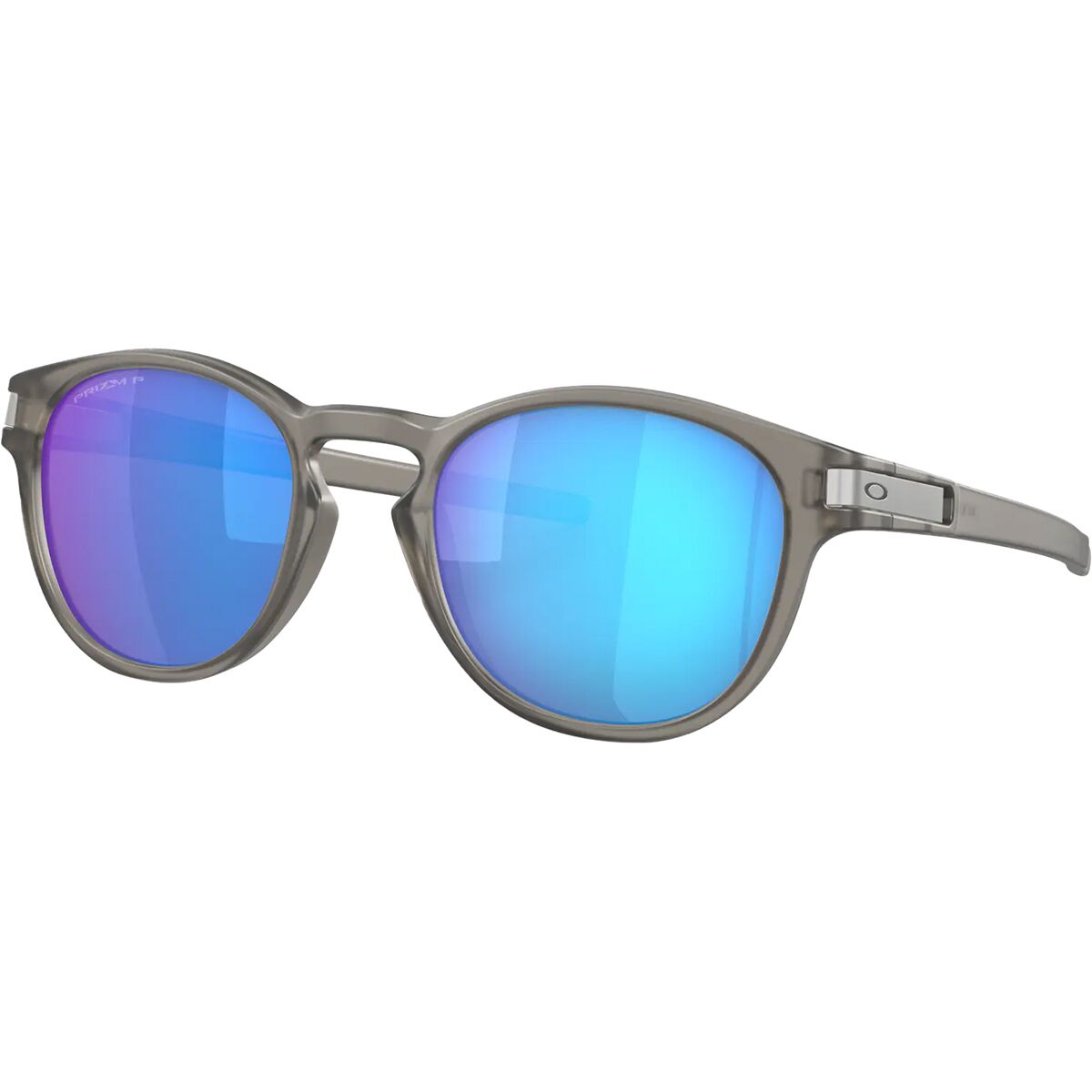 Oakley Oakley Latch Prizm Sunglasses Matte Clear/Prizm Sapphire, One Size
