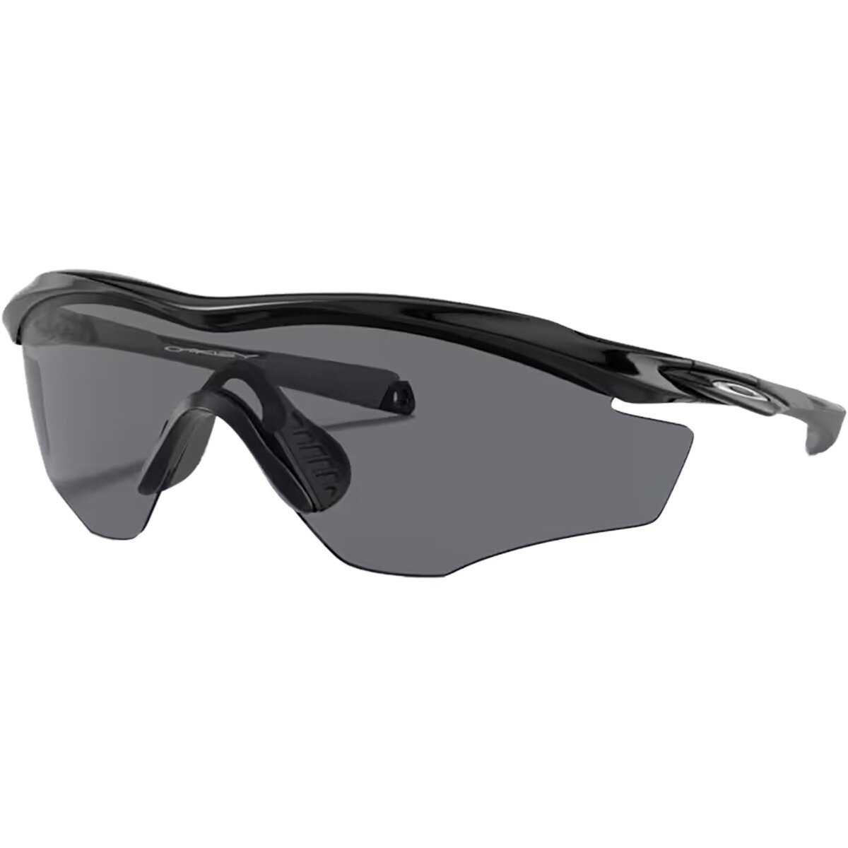 Image of Oakley M2 Frame XL Sunglasses Polished Black - Grey, One Size