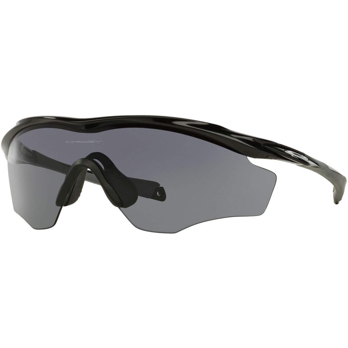 Oakley Oakley M2 Frame XL Sunglasses Polished Black - Grey, One Size