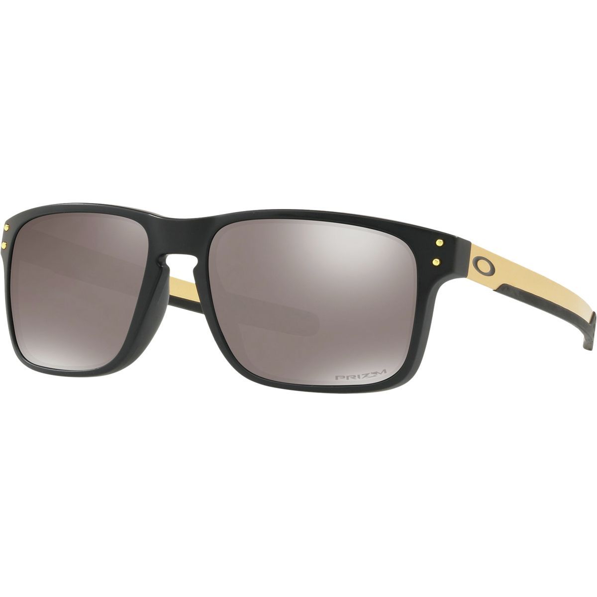 Image of Oakley Holbrook Mix Prizm Polarized Sunglasses Matte Black/Prizm Black Polarized, One Size