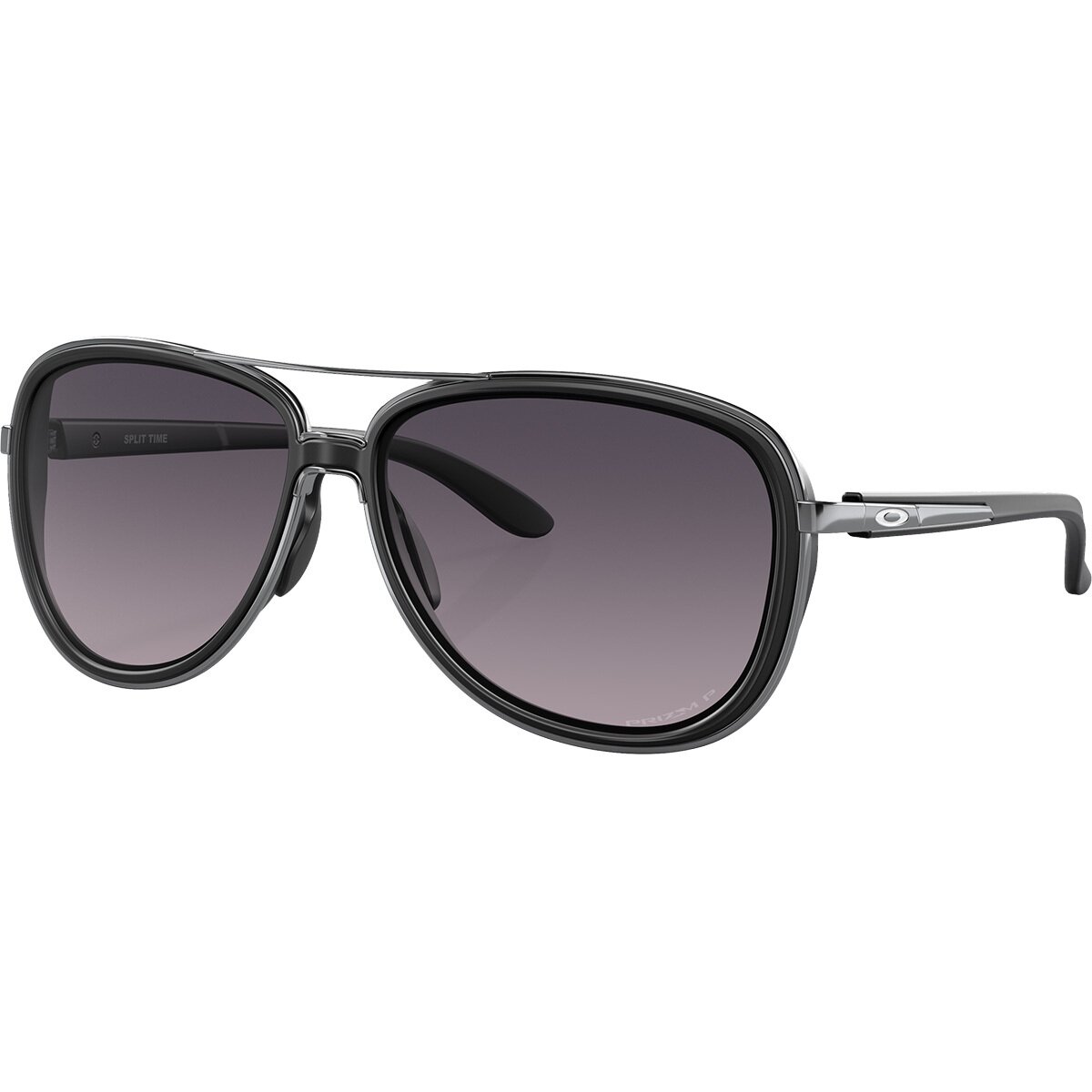 Image of Oakley Split Time Prizm Sunglasses - Women's Velvet Black/Prizm Grey Gradient, One Size