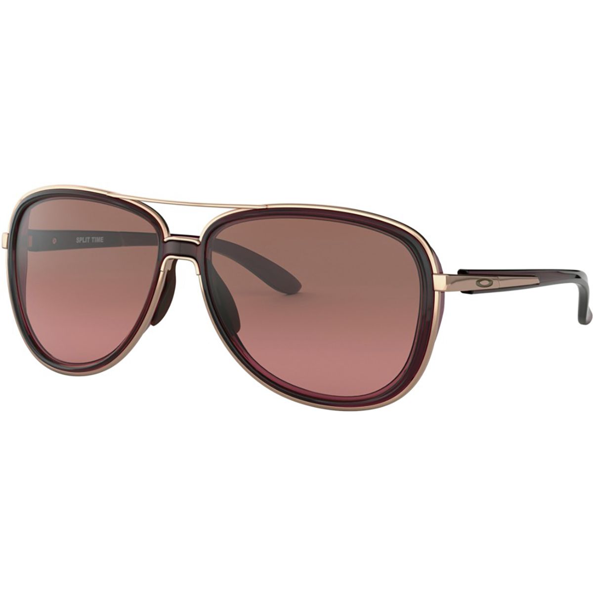 Image of Oakley Split Time Sunglasses - Women's Crystal Raspberry/G40 Black Gradient, One Size