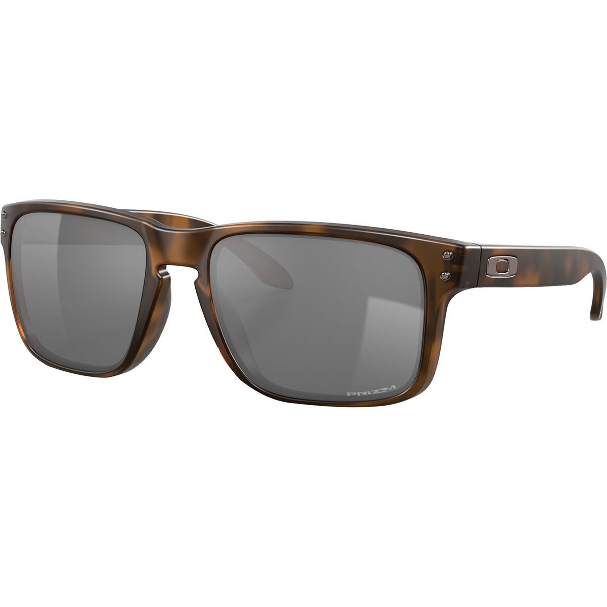 Image of Oakley Holbrook Prizm Sunglasses Matte Brown Tortoise/Prizm Black, One Size