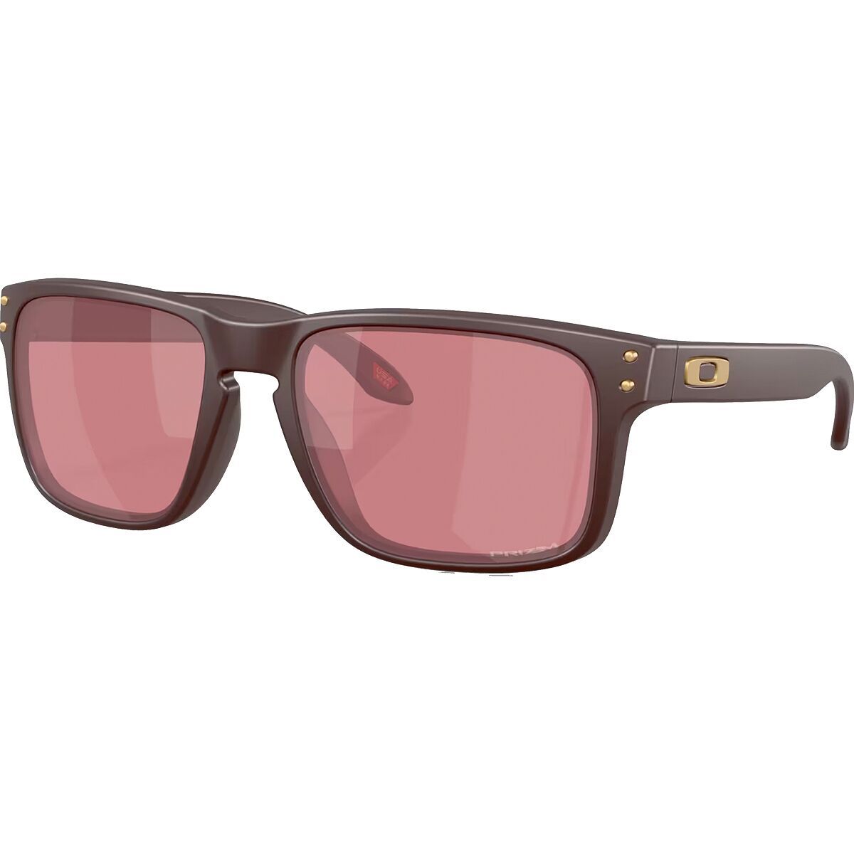 Image of Oakley Holbrook Prizm Sunglasses Matte Grenache/Prizm Dark Golf, One Size