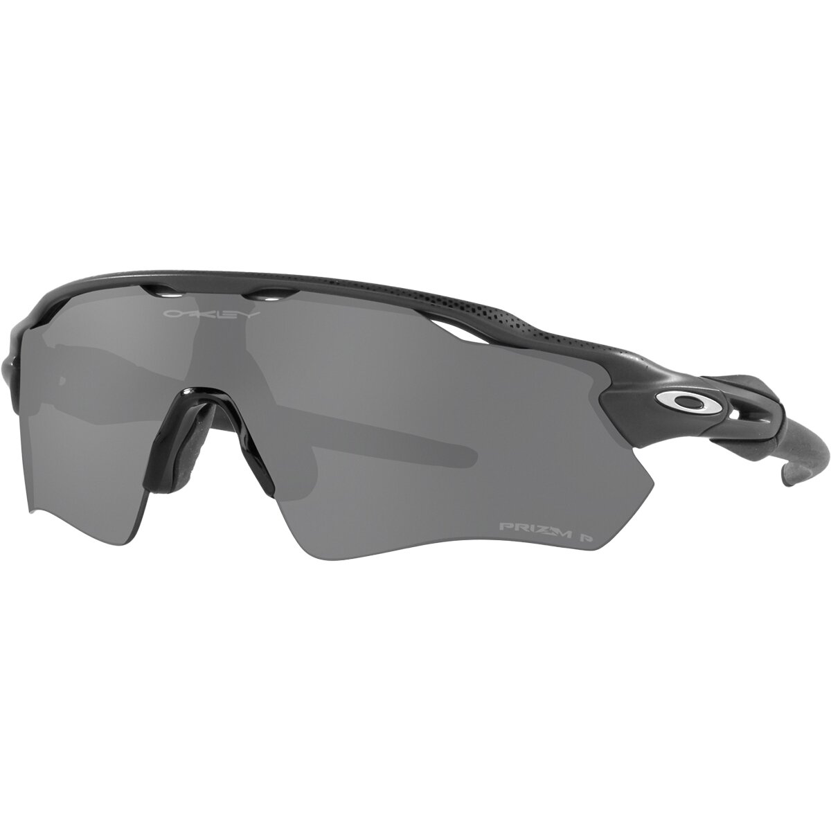 Image of Oakley Radar EV Path Prizm Polarized Sunglasses Hi Res Carbon/Prizm Black Polarized, One Size