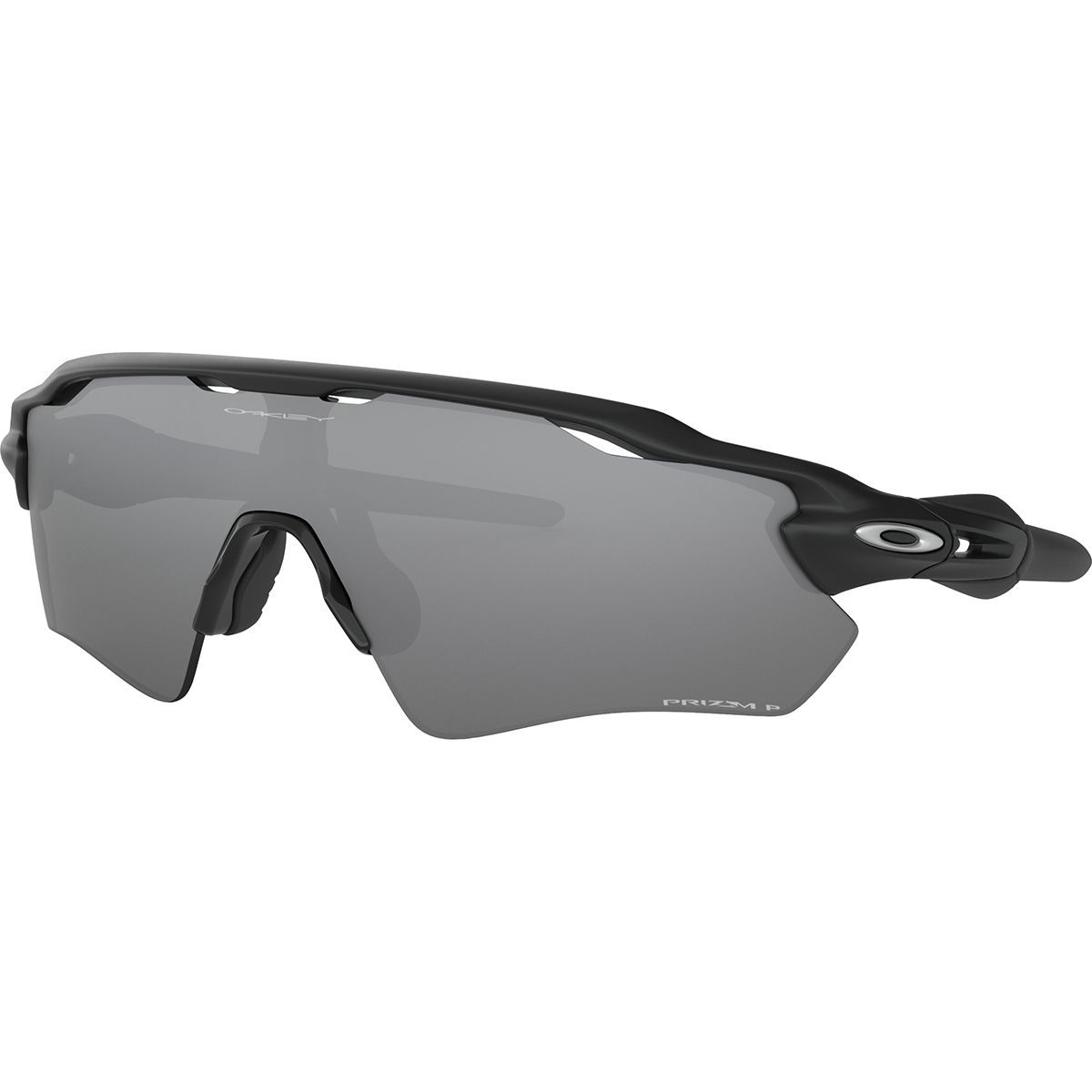 Image of Oakley Radar EV Path Prizm Polarized Sunglasses Matte Black/PRIZM Black Polarized, One Size