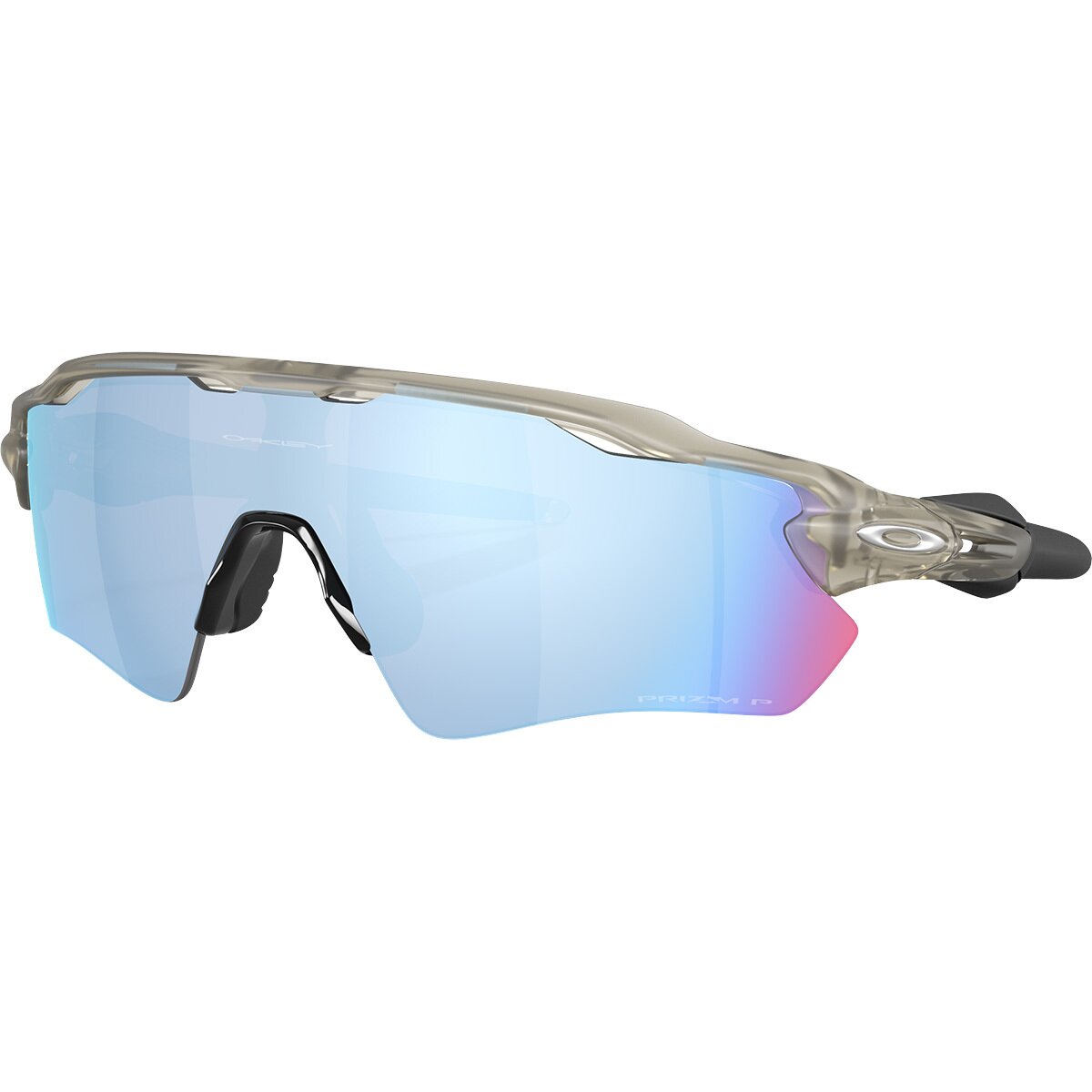 Image of Oakley Radar EV Path Prizm Polarized Sunglasses Matte Grey Ink, One Size