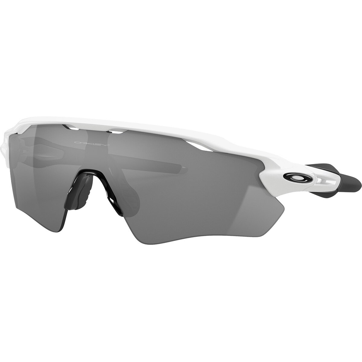 Image of Oakley Radar EV Path Prizm Polarized Sunglasses Pol White/PRIZM Black Polarized, One Size
