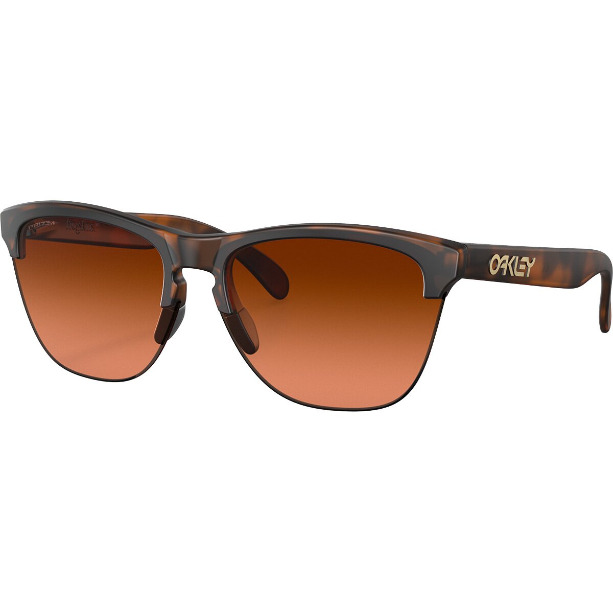 Image of Oakley Frogskins Lite Prizm Sunglasses Frogskins Light Matte Brntrt, One Size