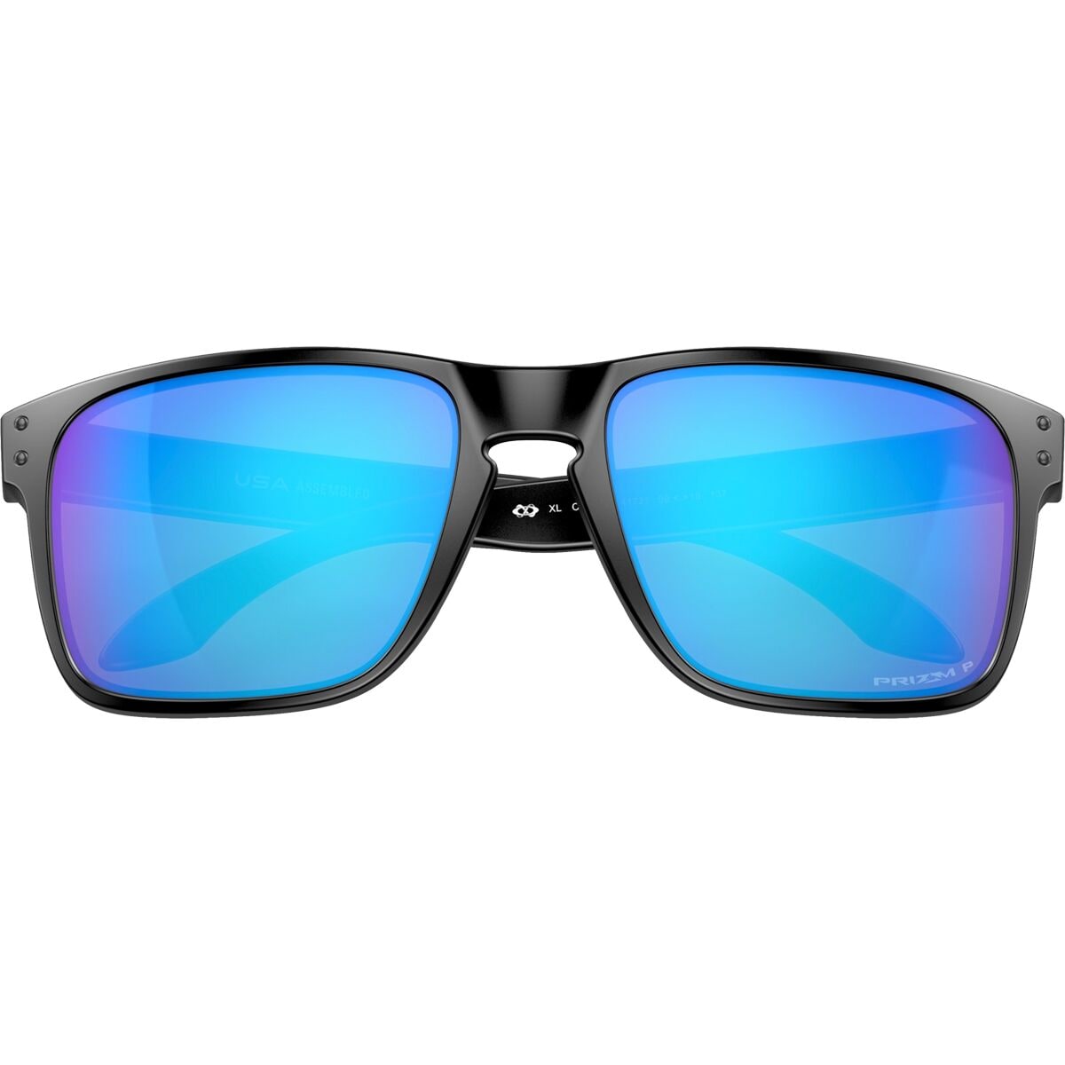 Oakley Men's Holbrook Sunglasses - Grey Smoke Frame - Prizm Sapphire Polarized Lenses - XL