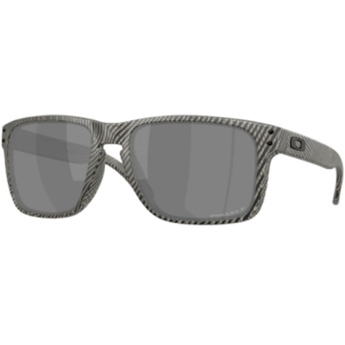 Image of Oakley Holbrook XL Prizm Polarized Sunglasses Matte Grey Ink Fingerprint, One Size