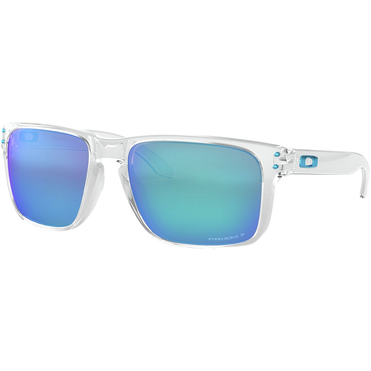 Image of Oakley Holbrook XL Prizm Polarized Sunglasses Polished Clear W, One Size