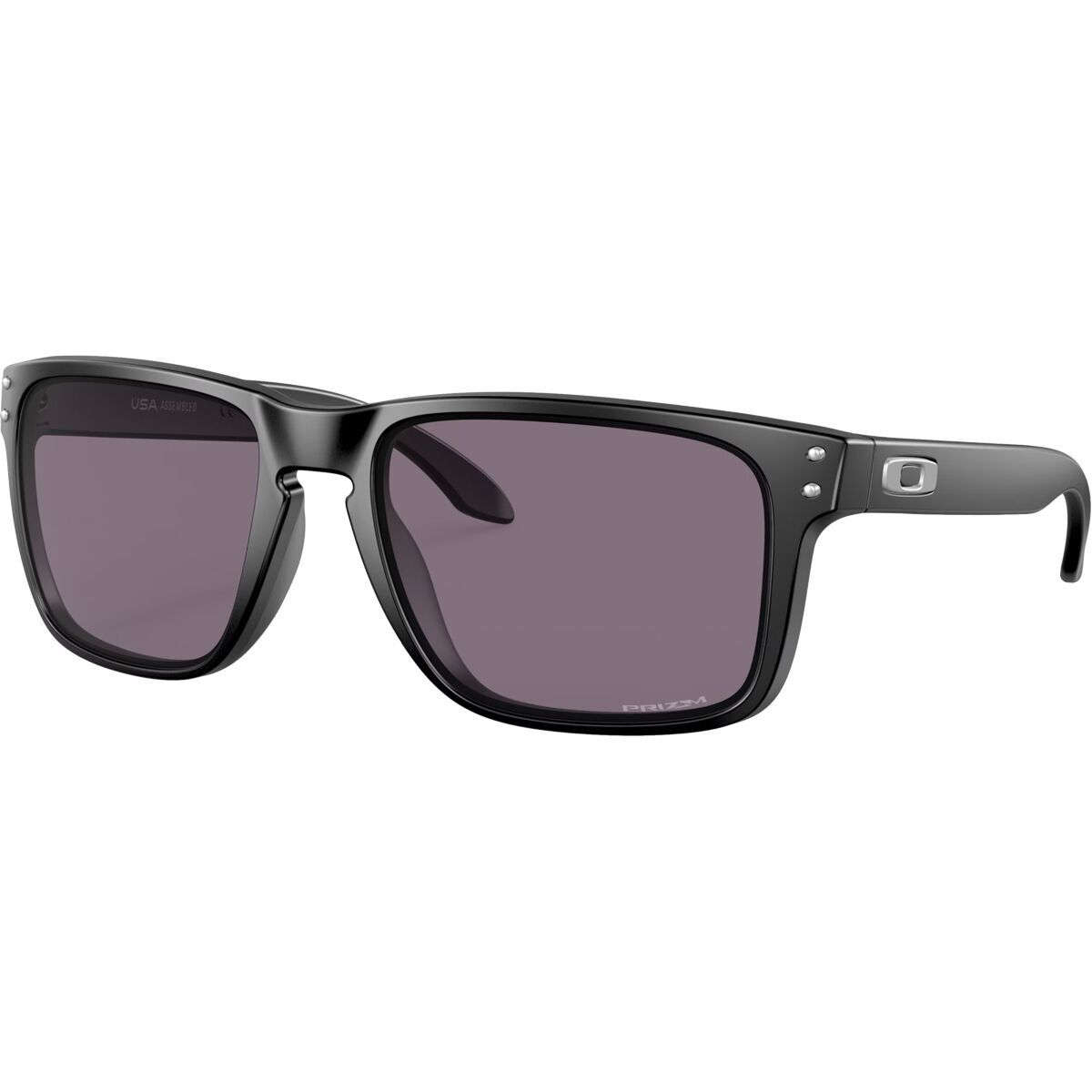 Image of Oakley Holbrook XL Prizm Sunglasses Matte Black/PRIZM Grey2, One Size