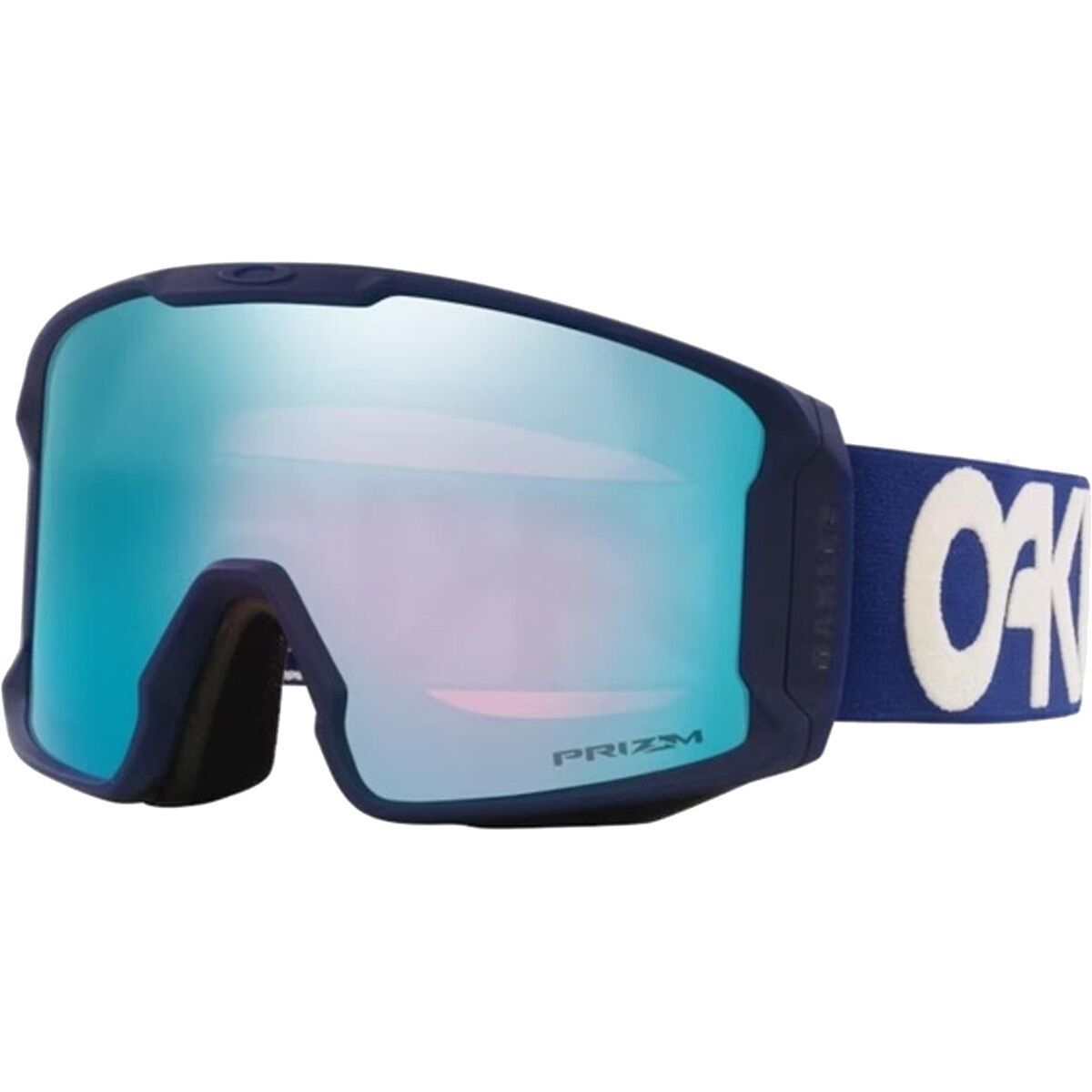 Image of Oakley Line Miner L Prizm Goggles B1B Blackout/Prizm Sapphire Irid, One Size