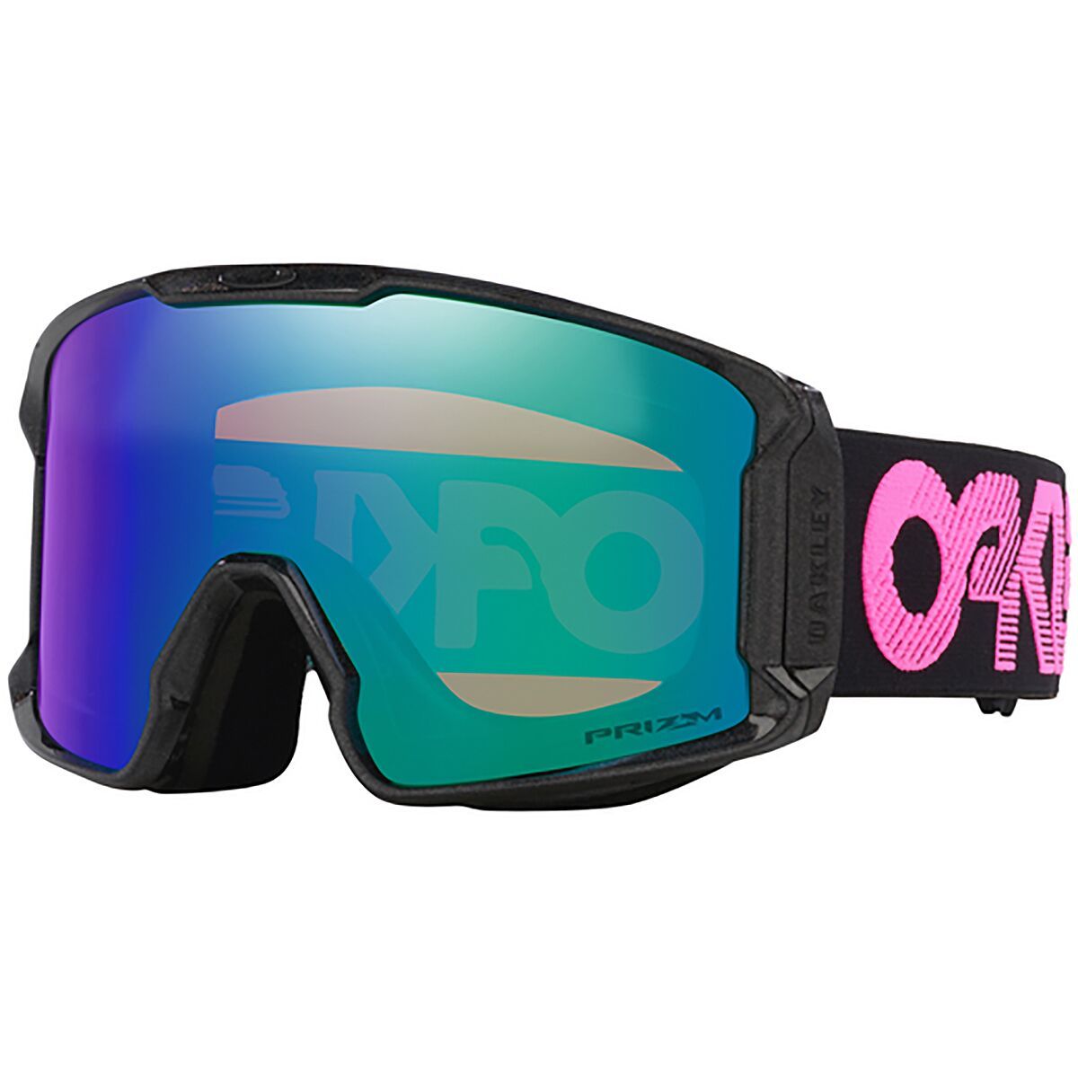 Image of Oakley Line Miner L Prizm Goggles Black Galaxy/Prizm Argon, One Size