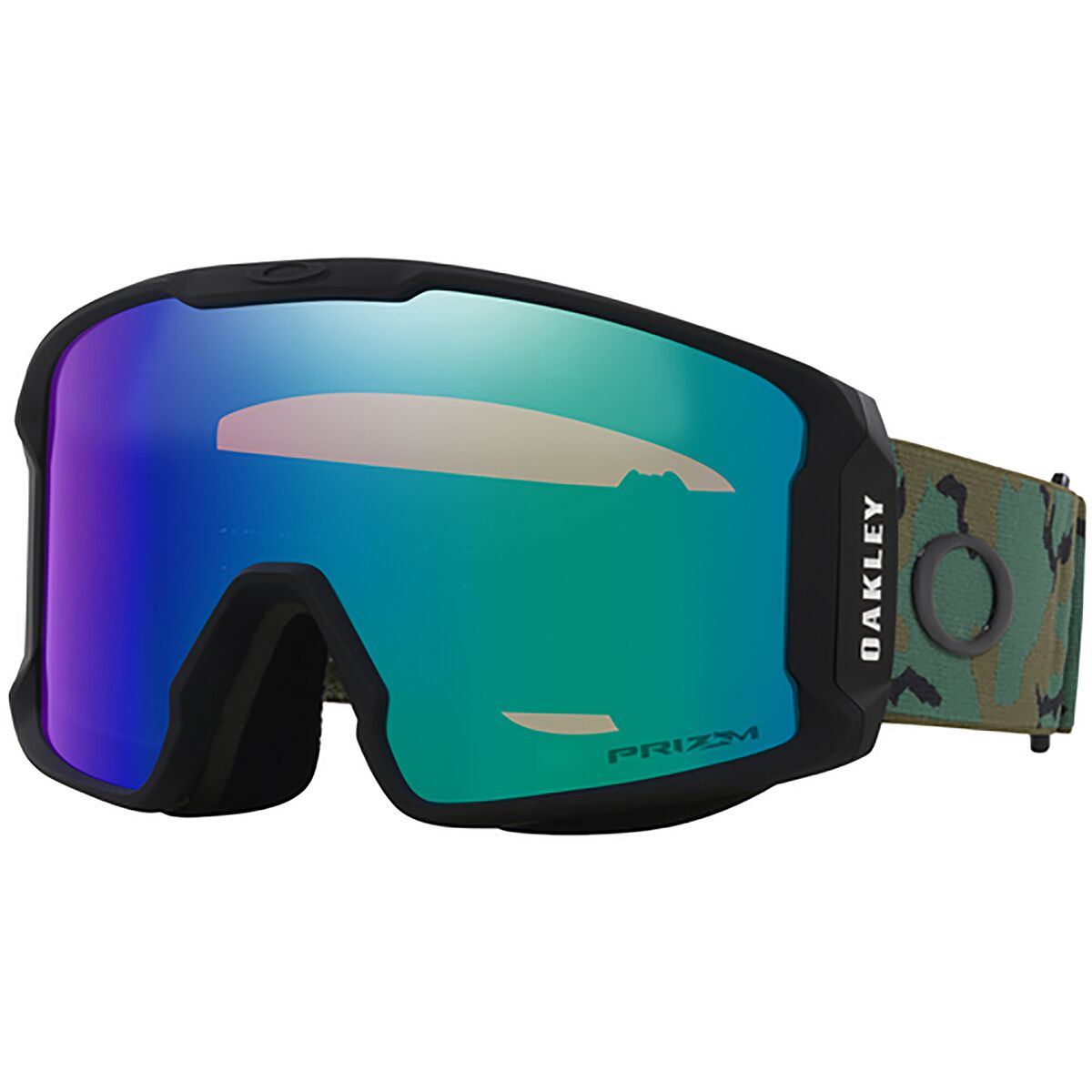 Image of Oakley Line Miner L Prizm Goggles Camo/Prizm Argon Irid, One Size