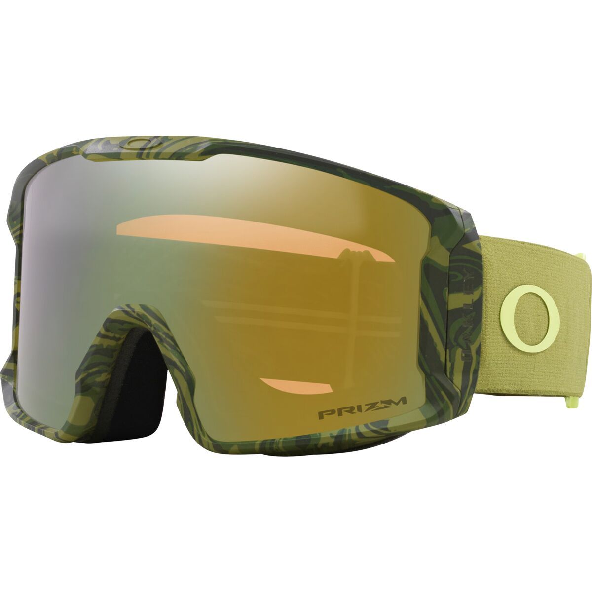 Image of Oakley Line Miner L Prizm Goggles Jamie Sig/Prizm Sage Gold, One Size