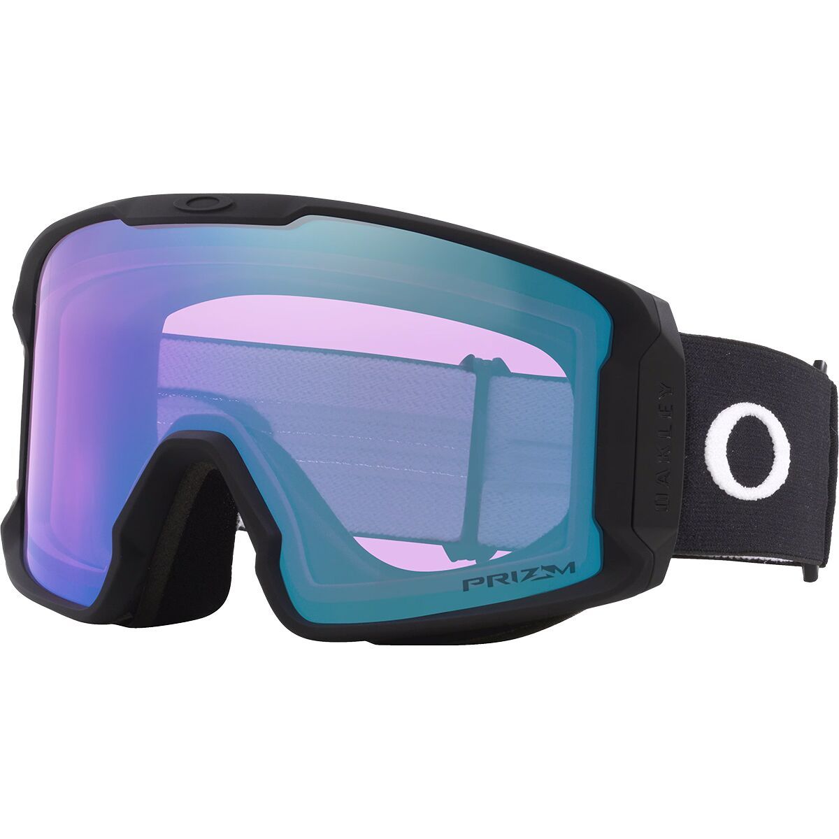 Image of Oakley Line Miner L Prizm Goggles Matte Black/Prizm Iced Irid, One Size