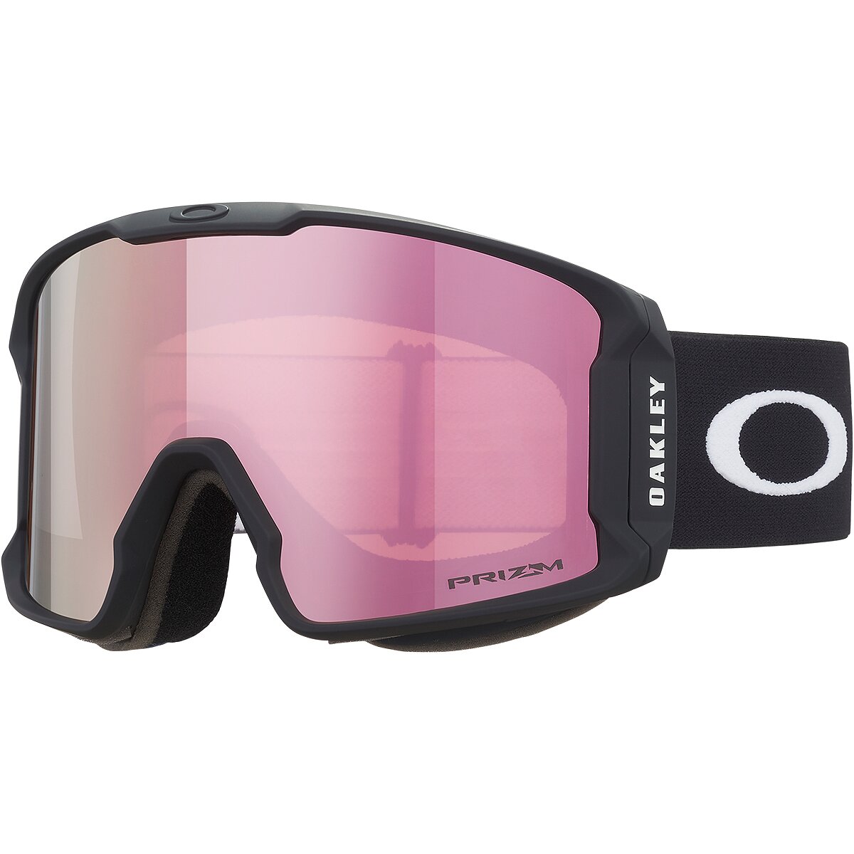 Image of Oakley Line Miner L Prizm Goggles Matte Black/Prizm Rose Gold, One Size